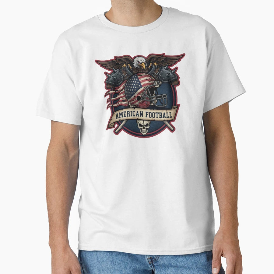 American Football Eagle Warrior T-Shirt - Streetwear Style for Adults - T-Shirt, Sweatshirt, Hoodie