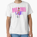 Soccer Miami Player T-Shirt - Custom Art Print Men Women - T-Shirt, Sweatshirt, Hoodie