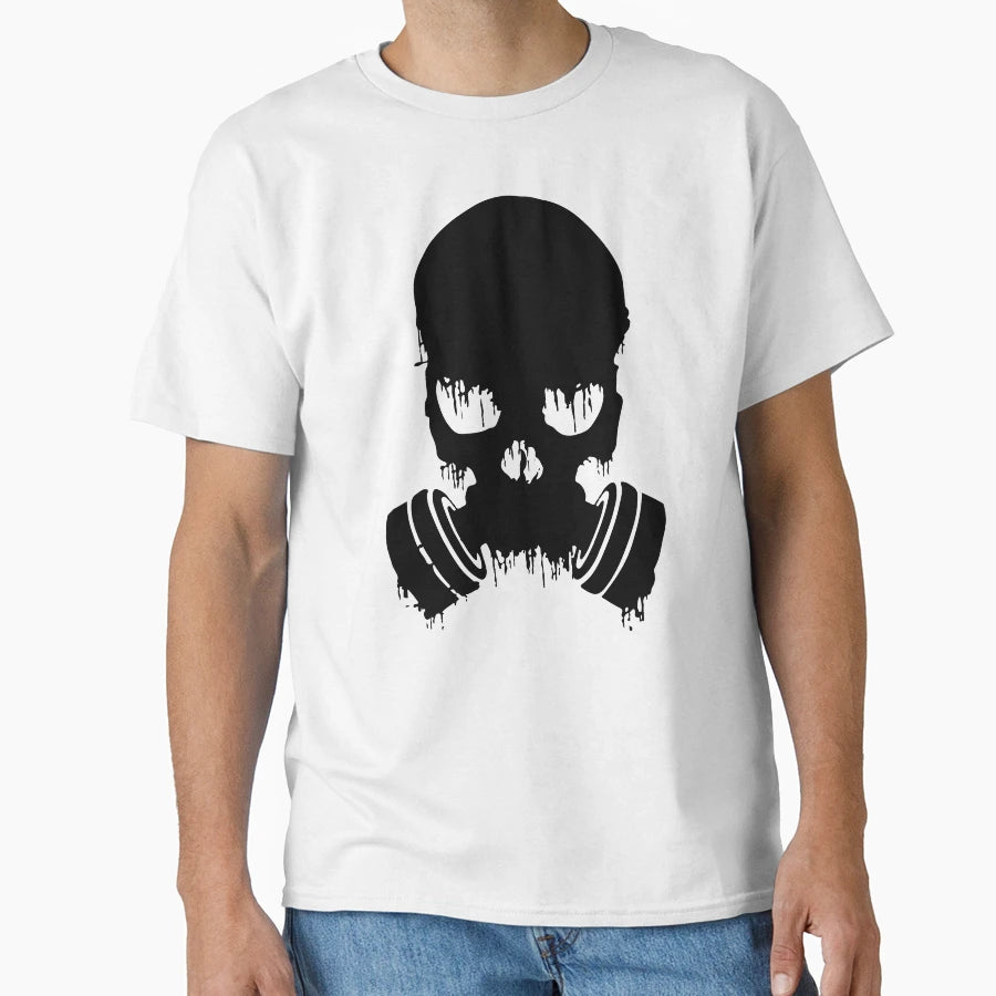 Black Skull T-Shirt - Trendy Graphic Unisex - T-Shirt, Sweatshirt, Hoodie