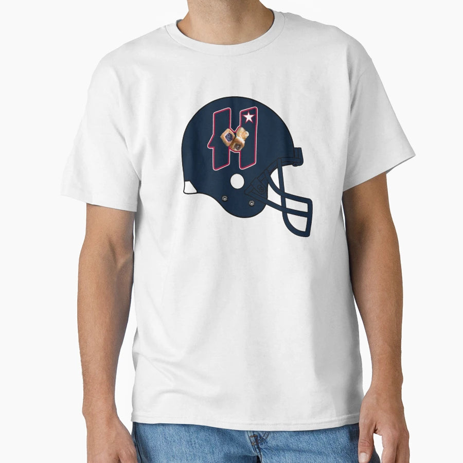 Houston Kolaches Helmet T-Shirt - Streetwear Style Men Women - T-Shirt, Sweatshirt, Hoodie