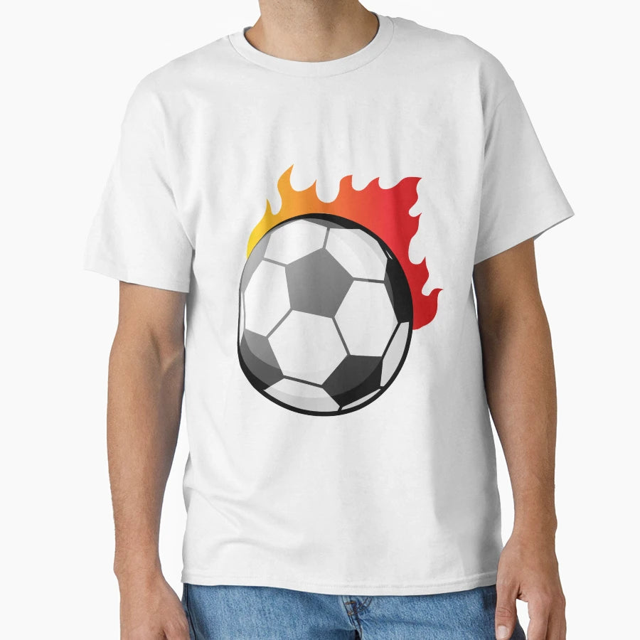 Football Fire Ball Football Ball Getters T-Shirt - Unique Graphic Men Women - T-Shirt, Sweatshirt, Hoodie