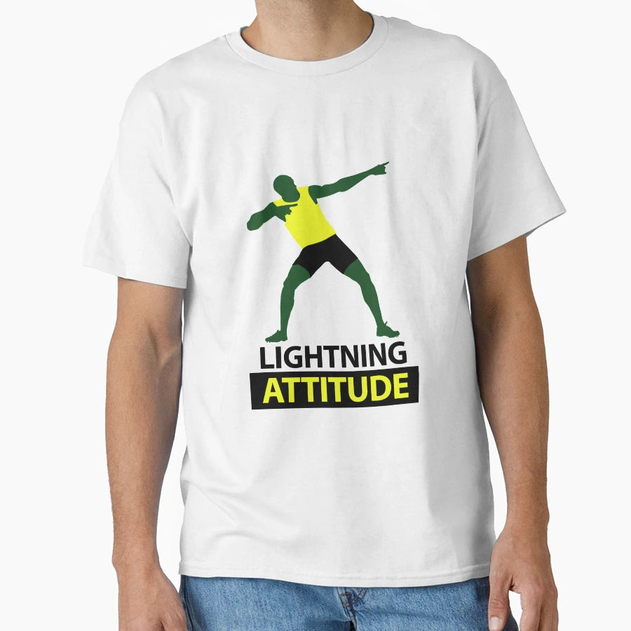 Lightning Attitude T-Shirt - Aesthetic Graphic Men Women - T-Shirt, Sweatshirt, Hoodie