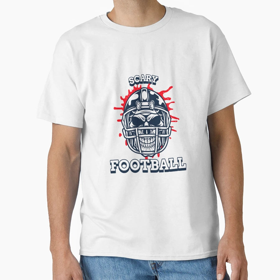 Built This Fear Meets Football T-Shirt - Custom Art Print Men Women - T-Shirt, Sweatshirt, Hoodie