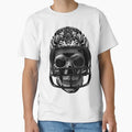 Skull American Football T-Shirt - Casual Everyday Wear for Adults - T-Shirt, Sweatshirt, Hoodie