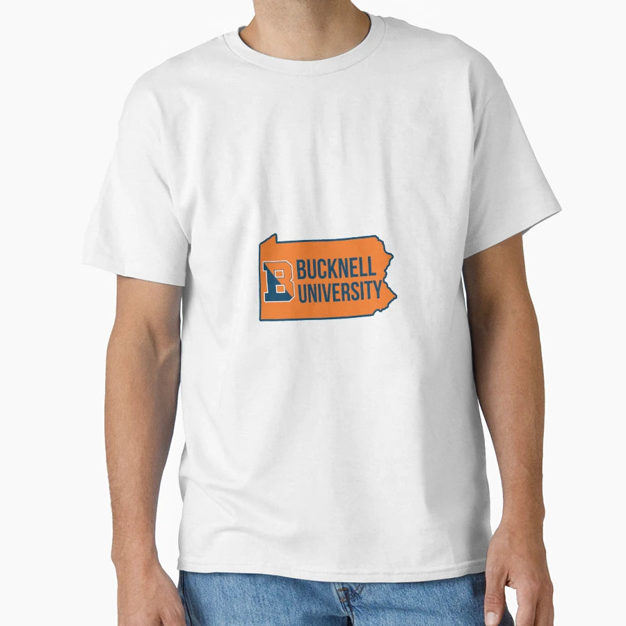 Bucknell University State Silhouette T-Shirt - Novelty Apparel Unisex - T-Shirt, Sweatshirt, Hoodie