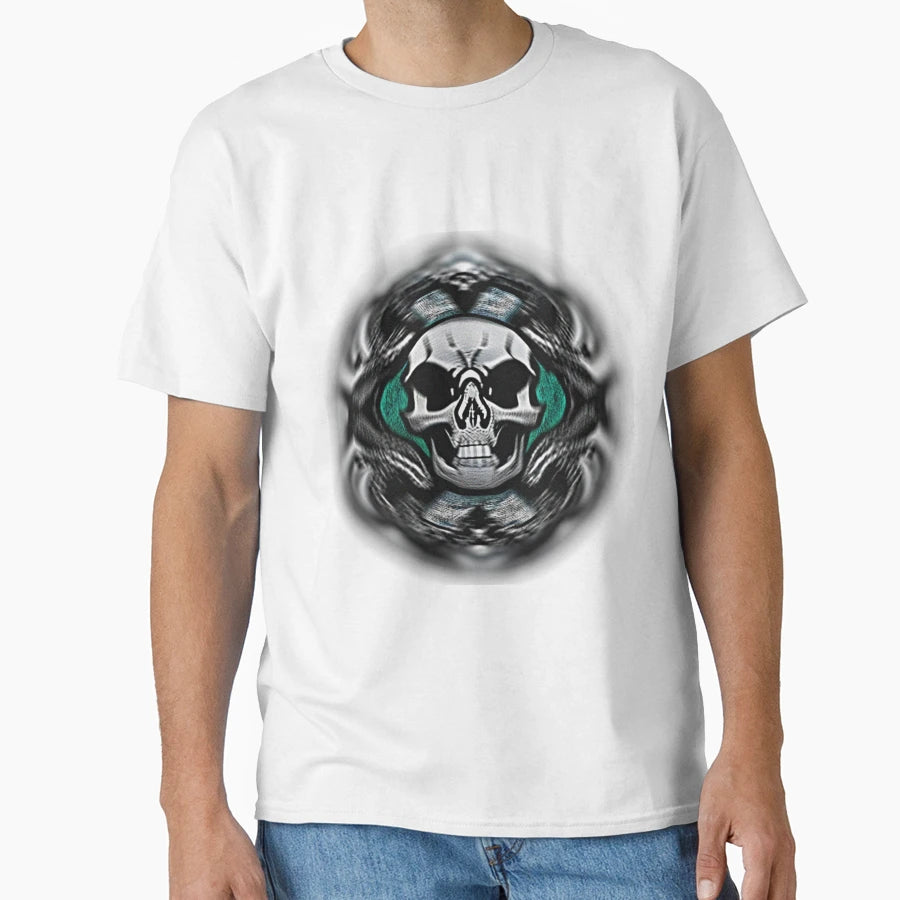 Skull 2 T-Shirt - Minimalist Print for Adults - T-Shirt, Sweatshirt, Hoodie