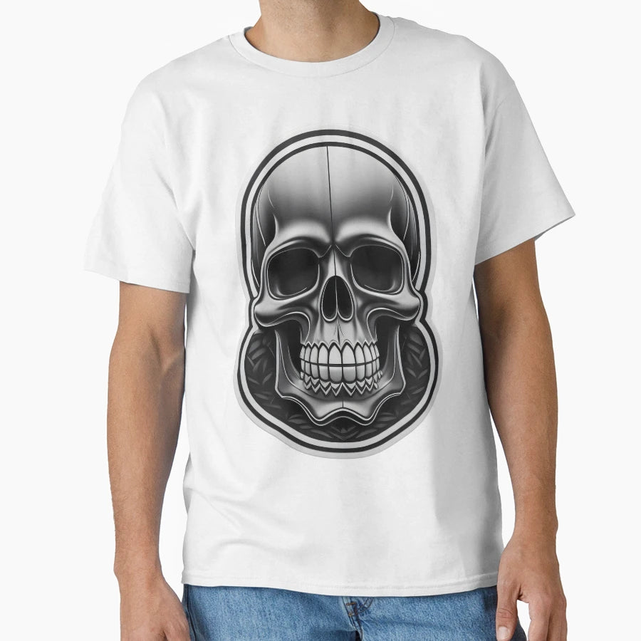 Simple Skull T-Shirt - Fun Novelty Design for Adults - T-Shirt, Sweatshirt, Hoodie