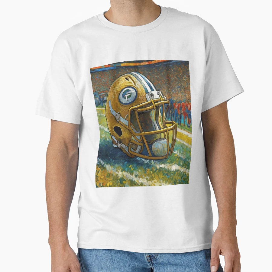 American Football Helmet T-Shirt - Unique Graphic Unisex - T-Shirt, Sweatshirt, Hoodie