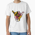 Shaka Hand Md Flag T-Shirt - Graphic Print Men Women - T-Shirt, Sweatshirt, Hoodie
