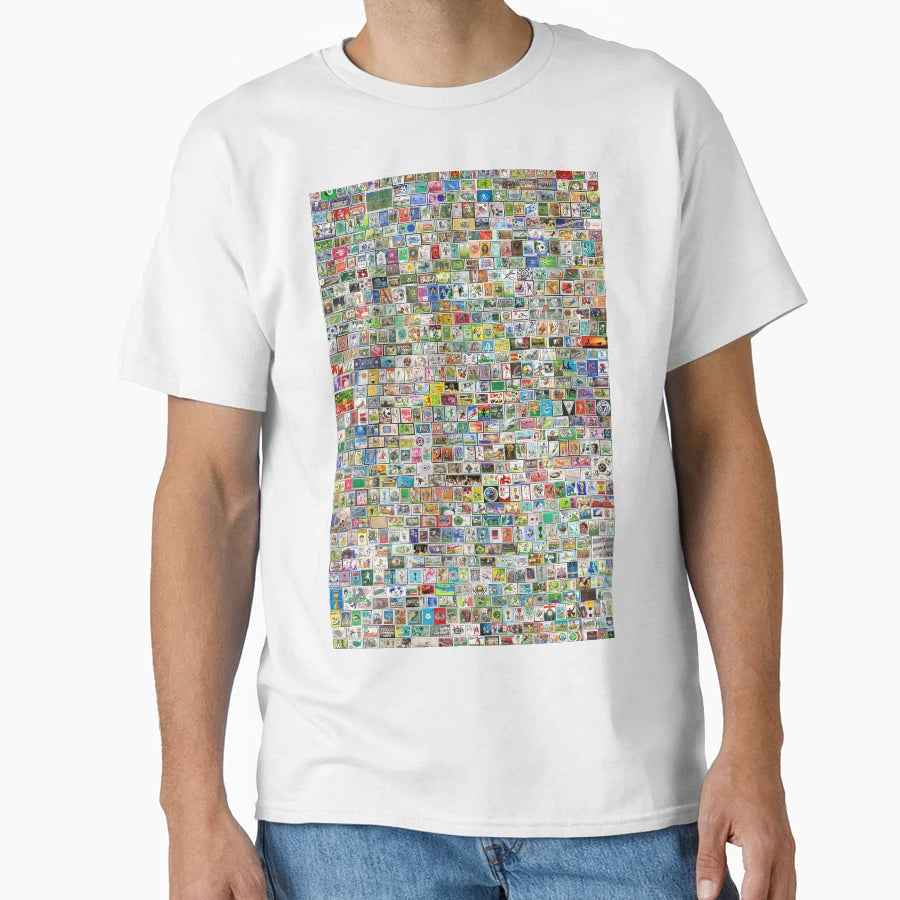 Soccer Stamps T-Shirt - Unique Graphic Men Women - T-Shirt, Sweatshirt, Hoodie