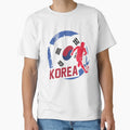 Football Soccer Korea Flag T-Shirt - Graphic Print for Adults - T-Shirt, Sweatshirt, Hoodie