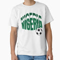 Nigeria Soccer T-Shirt - Unique Graphic for Adults - T-Shirt, Sweatshirt, Hoodie