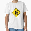 Qgis Warning T-Shirt - Novelty Apparel for Adults - T-Shirt, Sweatshirt, Hoodie