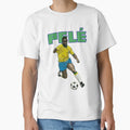 Pele 10 Brazil King T-Shirt - Novelty Apparel for Adults - T-Shirt, Sweatshirt, Hoodie