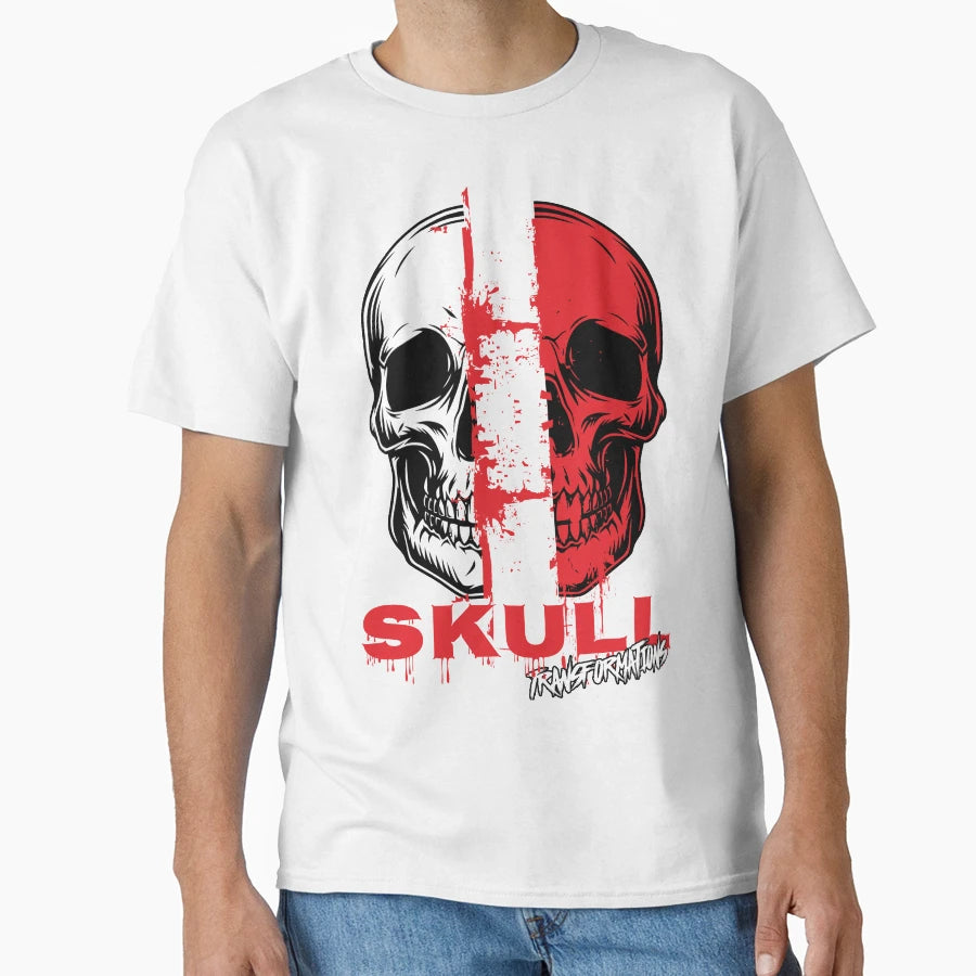 Skull Transformations T-Shirt - Minimalist Print for Adults - T-Shirt, Sweatshirt, Hoodie