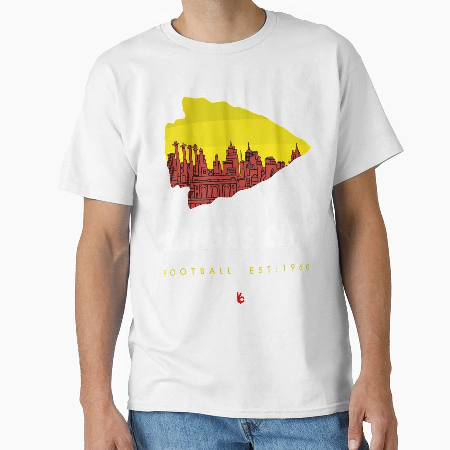 Kansas City Football Fan T-Shirt - Streetwear Style Unisex - T-Shirt, Sweatshirt, Hoodie