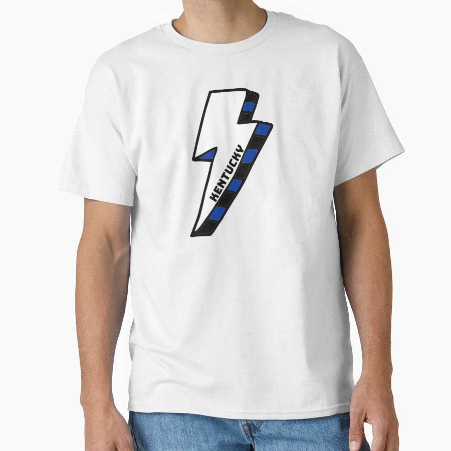 University Kentucky Lightning Bolt T-Shirt - Graphic Print Unisex - T-Shirt, Sweatshirt, Hoodie