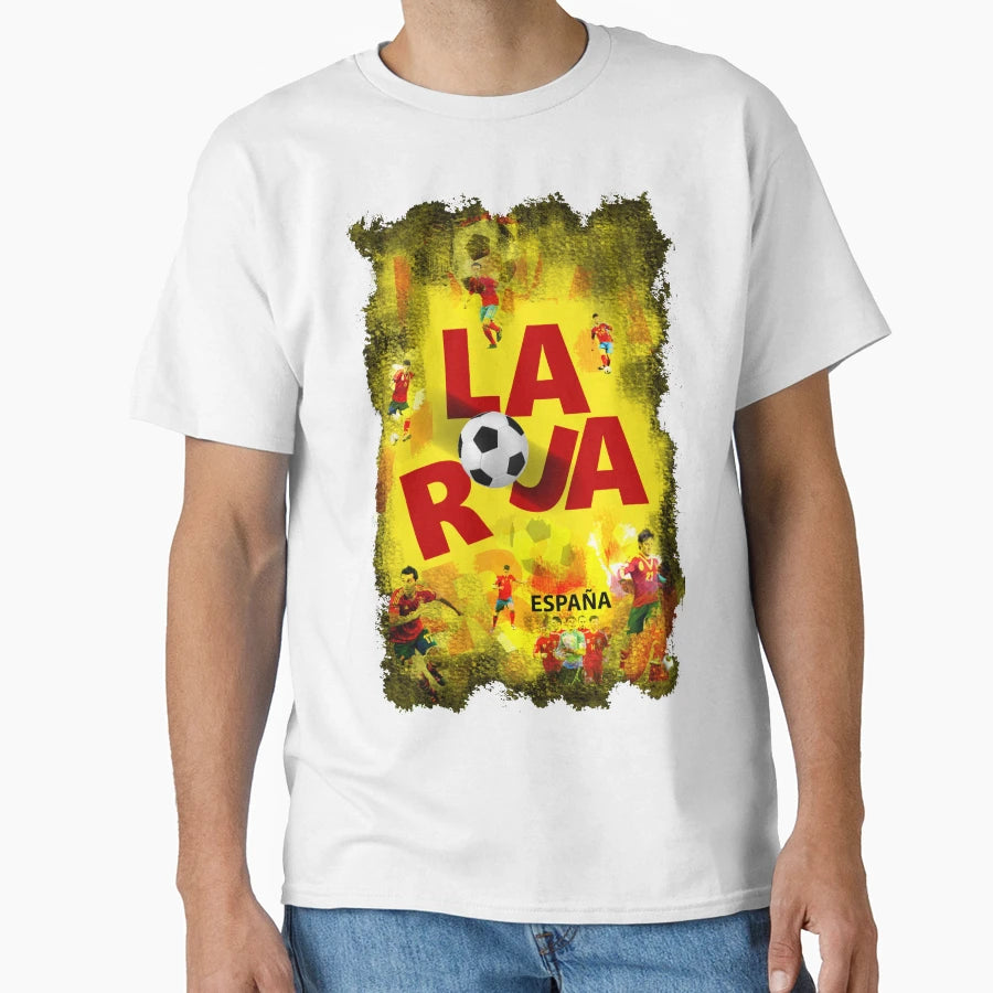 La Roja Spain T-Shirt - Fun Novelty Design Unisex - T-Shirt, Sweatshirt, Hoodie
