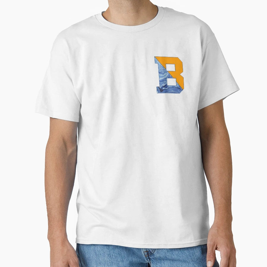 Bucknell University Preppy B T-Shirt - Custom Art Print for Adults - T-Shirt, Sweatshirt, Hoodie