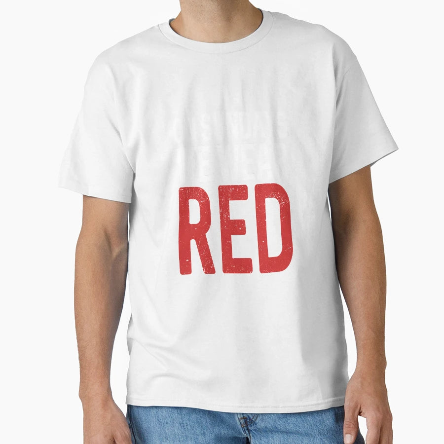 Sundays We Wear Red T-Shirt - Unique Graphic for Adults - T-Shirt, Sweatshirt, Hoodie