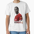 Virgil Van Dijk Liverpool T-Shirt - Minimalist Print for Adults - T-Shirt, Sweatshirt, Hoodie