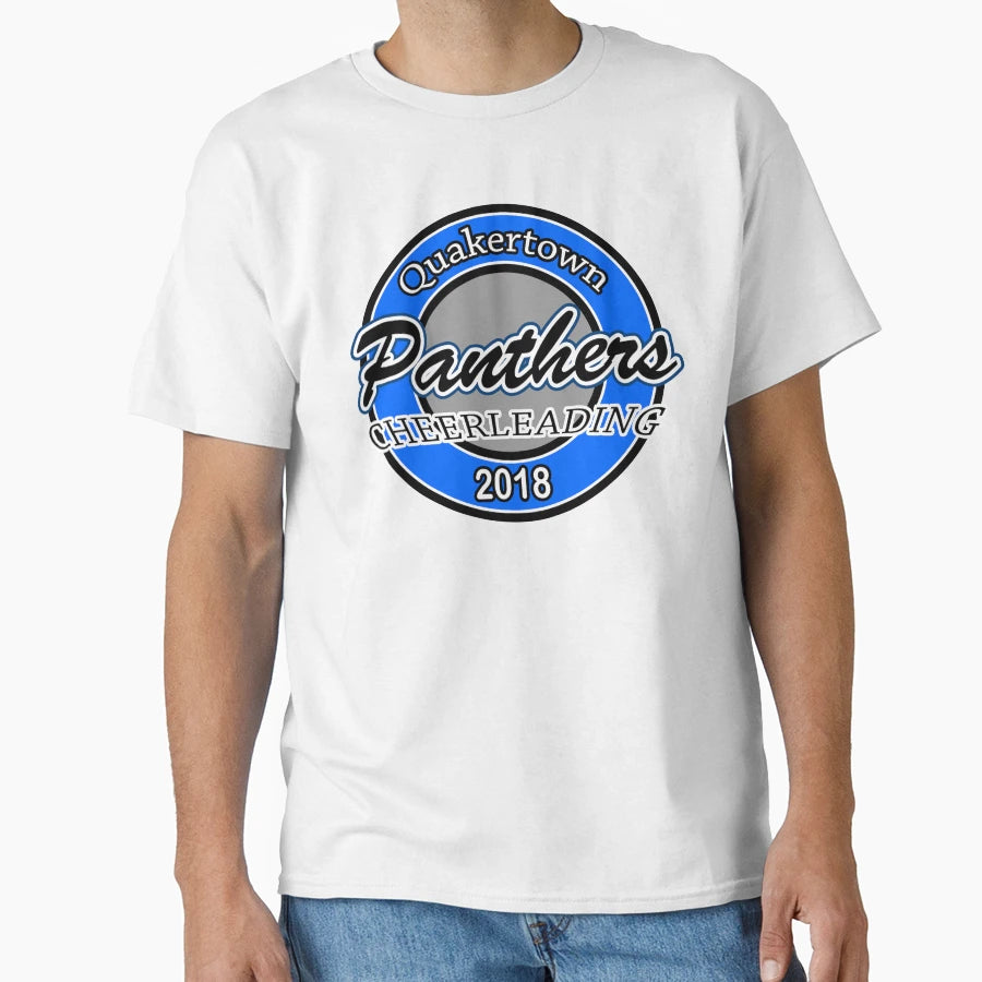 Qchs Panther Cheerleading T-Shirt - Graphic Print Unisex - T-Shirt, Sweatshirt, Hoodie