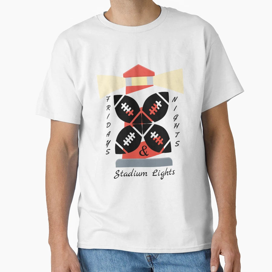 Friday Night Stadium Lights T-Shirt - Graphic Print Men Women - T-Shirt, Sweatshirt, Hoodie