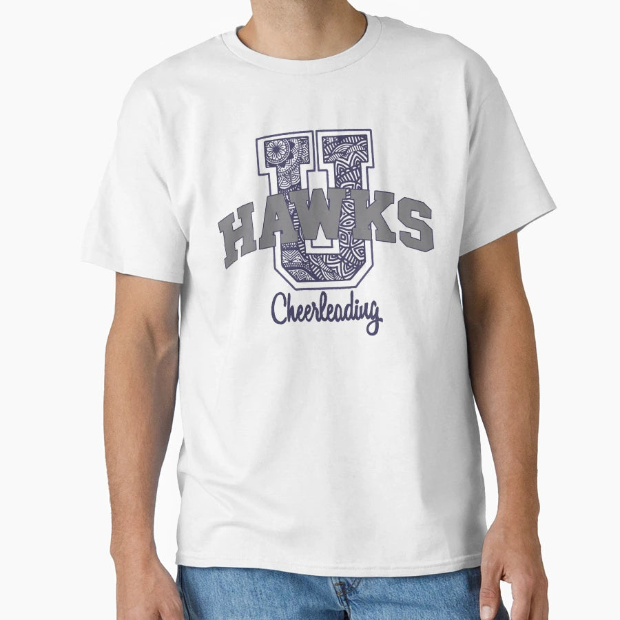 Urbana Hawks Cheerleading Logo T-Shirt - Custom Art Print Men Women - T-Shirt, Sweatshirt, Hoodie