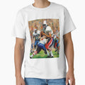 Field Impact American Football Action T-Shirt - Aesthetic Graphic Unisex - T-Shirt, Sweatshirt, Hoodie