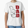 Number One Dad T-Shirt - Custom Art Print Men Women - T-Shirt, Sweatshirt, Hoodie