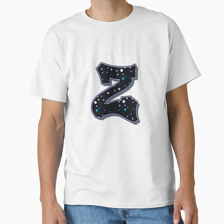 Letter Z Dots T-Shirt - Unique Graphic Unisex - T-Shirt, Sweatshirt, Hoodie