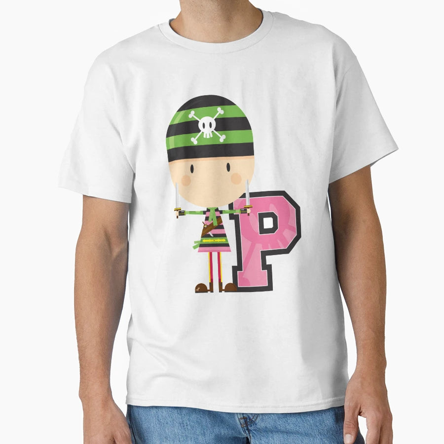Copy P Is Pirate Educational T-Shirt - Novelty Apparel Men Women - T-Shirt, Sweatshirt, Hoodie