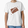 Football Connecticut Fun Football T-Shirt - Minimalist Print for Adults - T-Shirt, Sweatshirt, Hoodie