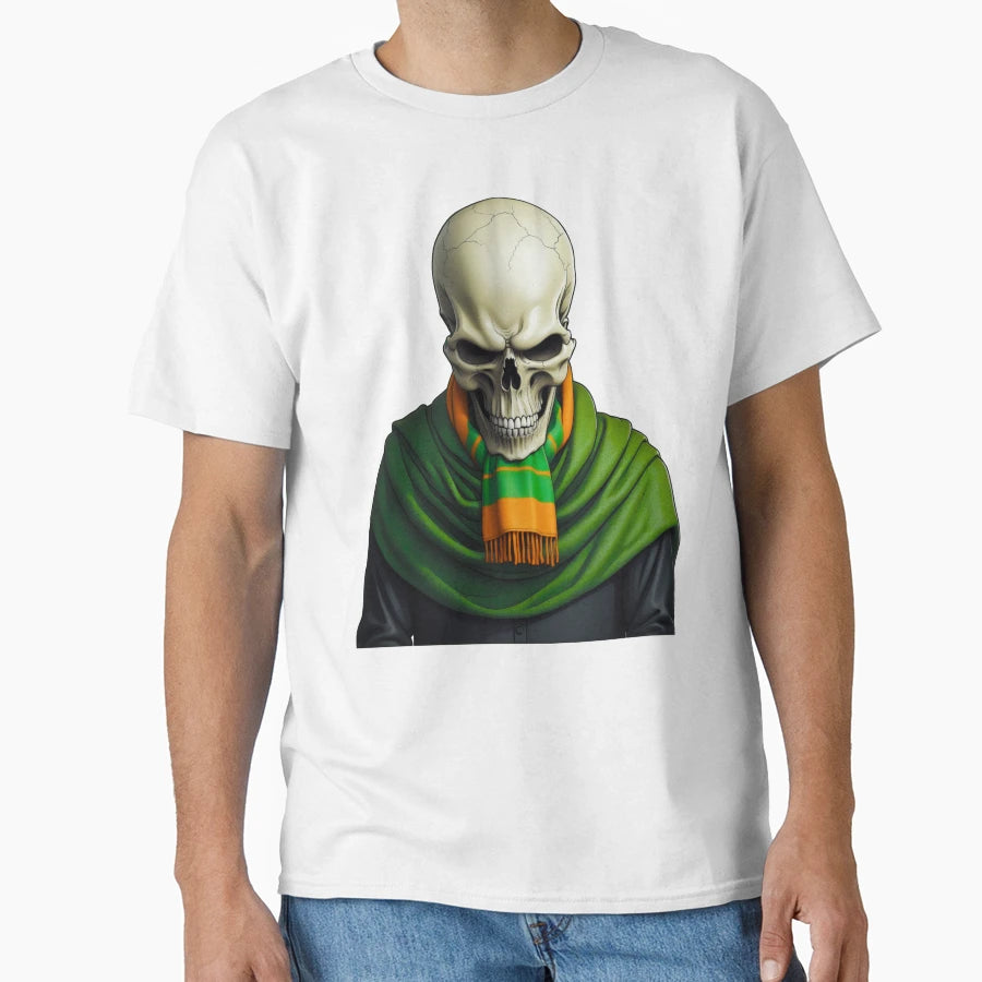 Green Brigade Iconic Skull T-Shirt - Graphic Print Unisex - T-Shirt, Sweatshirt, Hoodie