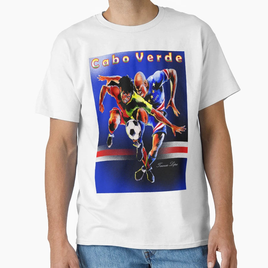 Cape Verdean Soccer Players T-Shirt - Streetwear Style Men Women - T-Shirt, Sweatshirt, Hoodie