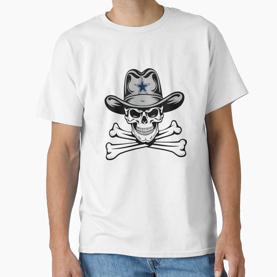Cowboys Skull T-Shirt - Graphic Print Men Women - T-Shirt, Sweatshirt, Hoodie