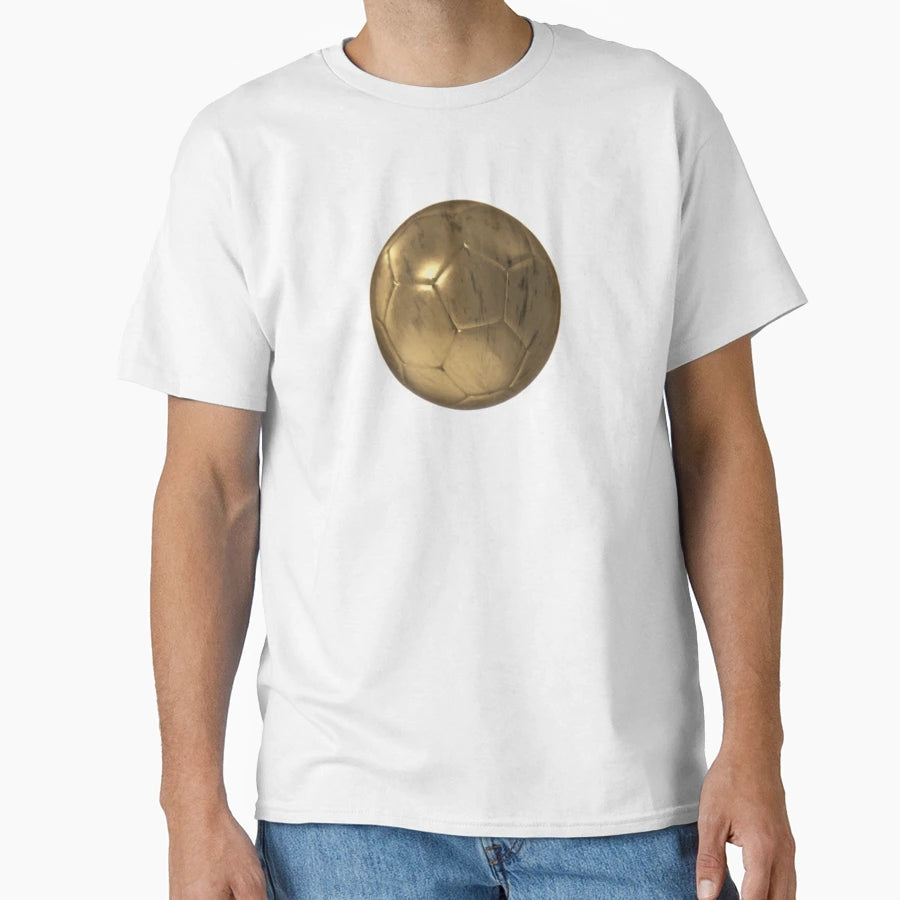 Golden Soccer T-Shirt - Fun Novelty Design for Adults - T-Shirt, Sweatshirt, Hoodie
