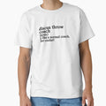 Discus Throw Coach Like Normal T-Shirt - Fun Novelty Design Men Women - T-Shirt, Sweatshirt, Hoodie