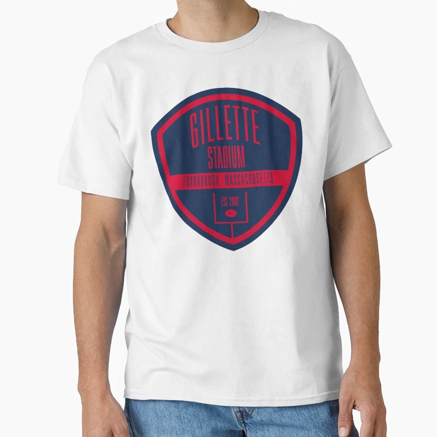Gillette Stadium T-Shirt - Fun Novelty Design for Adults - T-Shirt, Sweatshirt, Hoodie