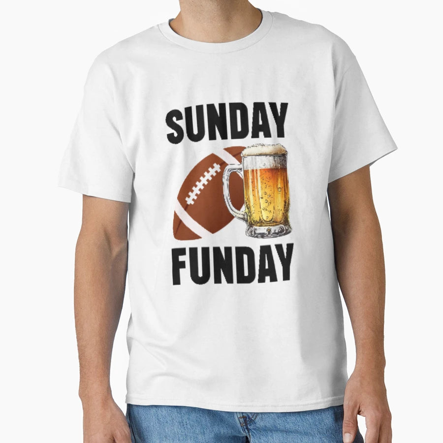 Sunday Funday T-Shirt - Trendy Graphic Men Women - T-Shirt, Sweatshirt, Hoodie