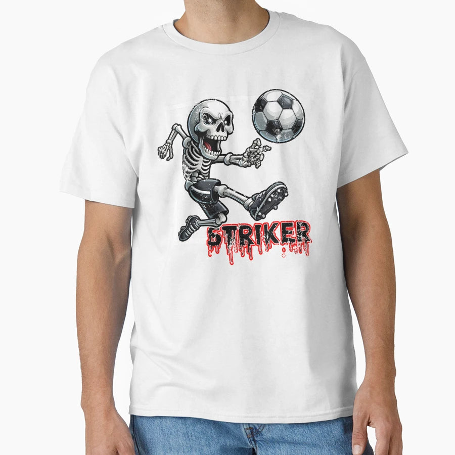 Soccer Striker T-Shirt - Unique Graphic Unisex - T-Shirt, Sweatshirt, Hoodie