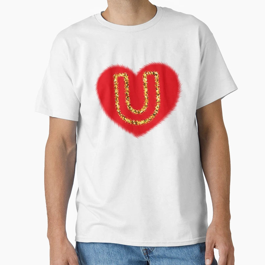 Love U T-Shirt - Fun Novelty Design for Adults - T-Shirt, Sweatshirt, Hoodie