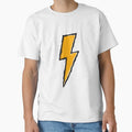 Yellow Lightning T-Shirt - Novelty Apparel for Adults - T-Shirt, Sweatshirt, Hoodie