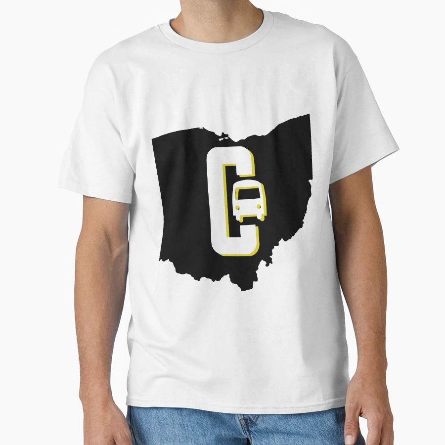 Columbus Ohio C Bus T-Shirt - Minimalist Print for Adults - T-Shirt, Sweatshirt, Hoodie