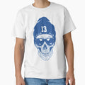 Number 13 Skull T-Shirt - Unique Graphic Men Women - T-Shirt, Sweatshirt, Hoodie