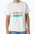 Sunday Funday T-Shirt - Aesthetic Graphic for Adults - T-Shirt, Sweatshirt, Hoodie