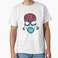 Skull Floral Ornaments I T-Shirt - Custom Art Print for Adults - T-Shirt, Sweatshirt, Hoodie