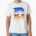 Detroit D Chrome Ii T-Shirt - Unique Graphic Men Women - T-Shirt, Sweatshirt, Hoodie