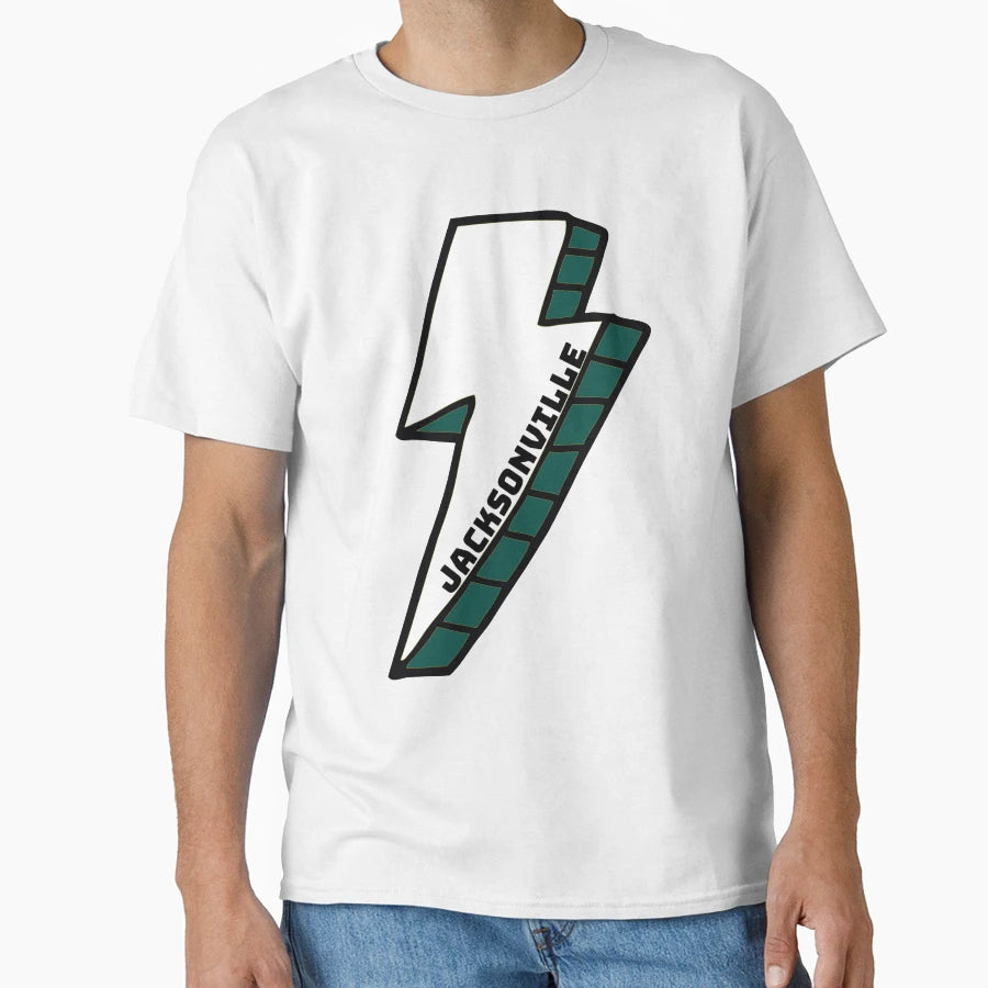 Jacksonville University Lightning Bolt T-Shirt - Trendy Graphic for Adults - T-Shirt, Sweatshirt, Hoodie