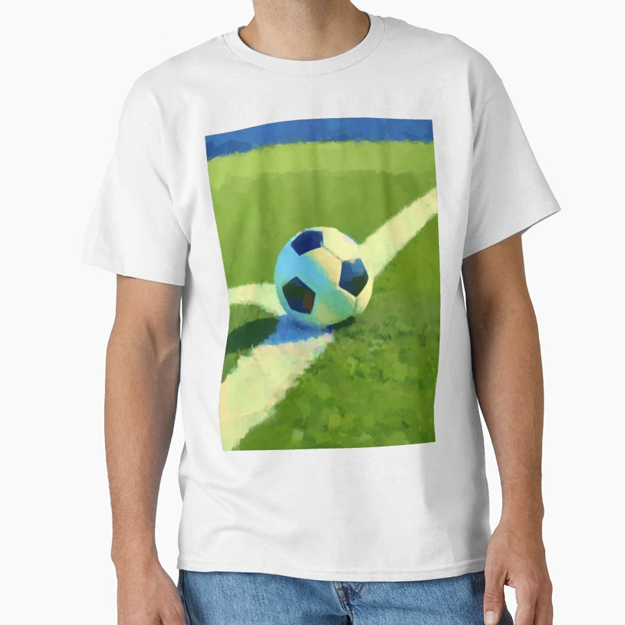 Football Field T-Shirt - Custom Art Print Unisex - T-Shirt, Sweatshirt, Hoodie